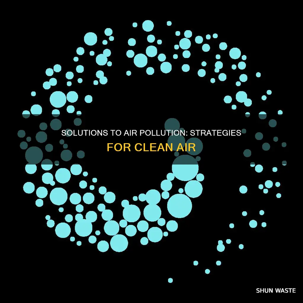 what are the possible solution of air pollution