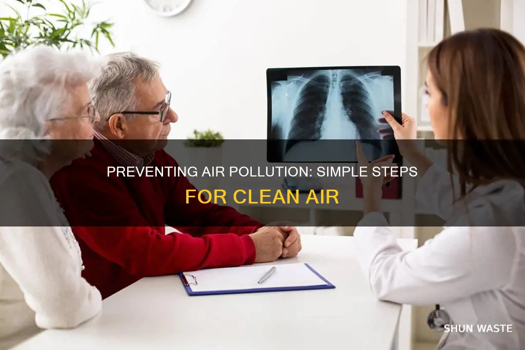 what are the preventive measures of air pollution