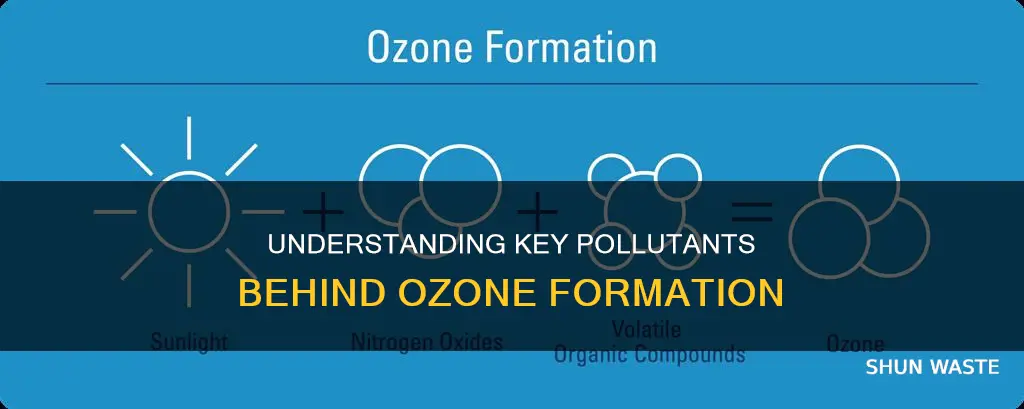 what are the primary pollutants necessary for ozone formation