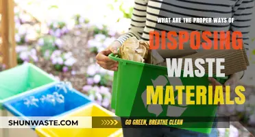 Eco-Friendly Waste Disposal: A Guide to Properly Discarding Waste Materials