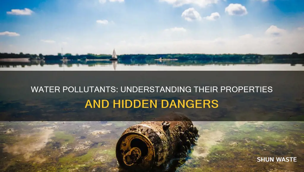 what are the properties and dangers of water pollutants