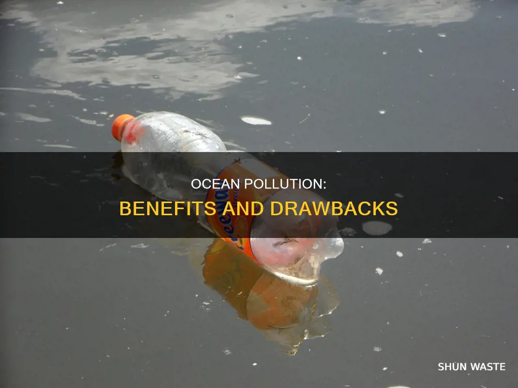 what are the pros and cons of ocean pollution