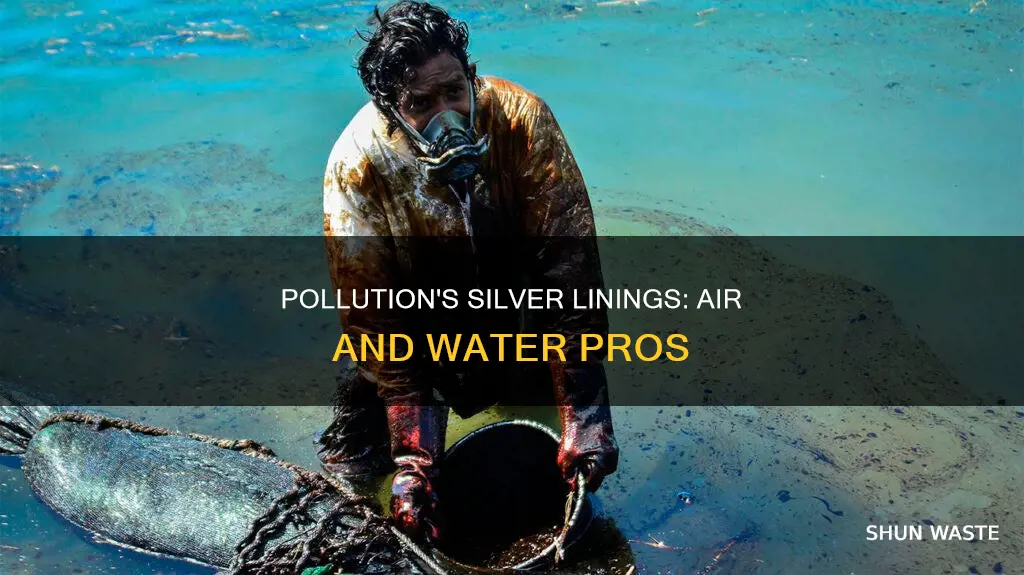 what are the pros of air and water pollution