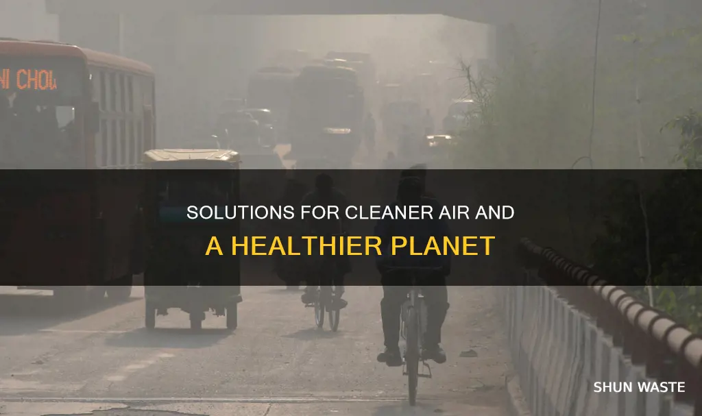 what are the remedies for air pollution