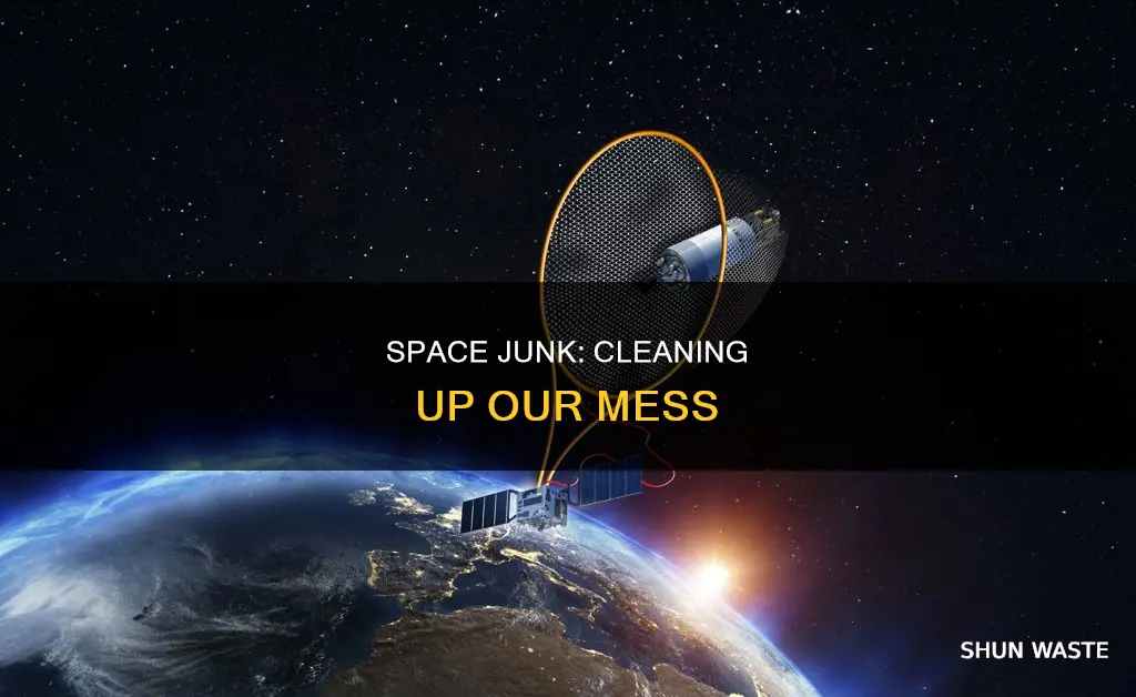 what are the solutions for space pollution