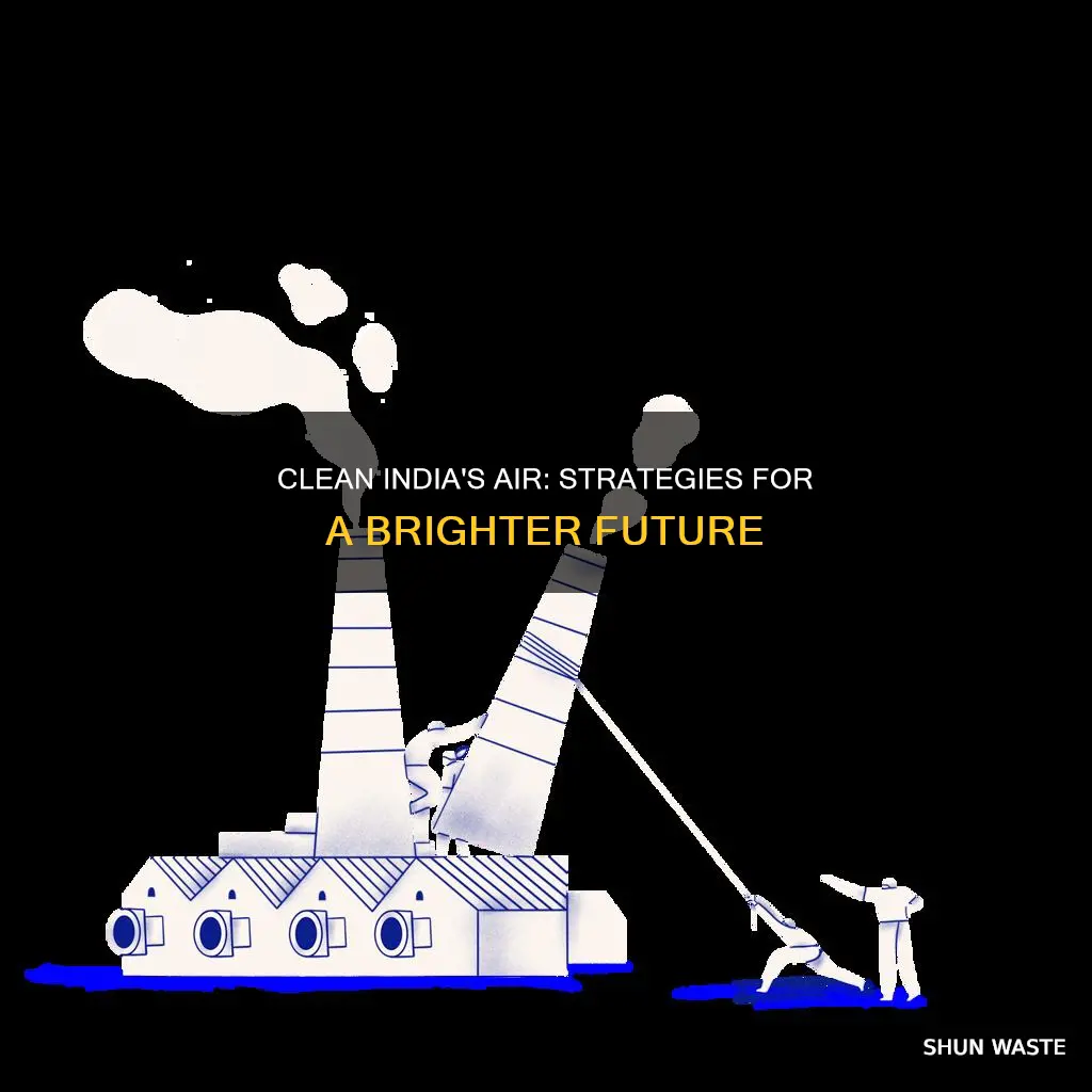 what are the solutions of air pollution in india