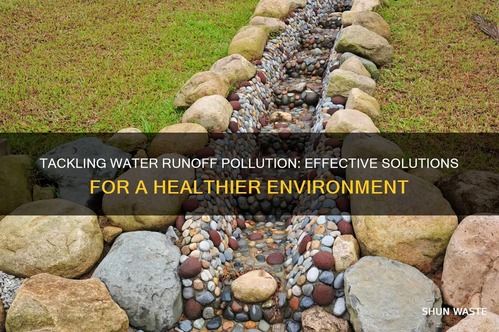 what are the solutions to water runoff pollution