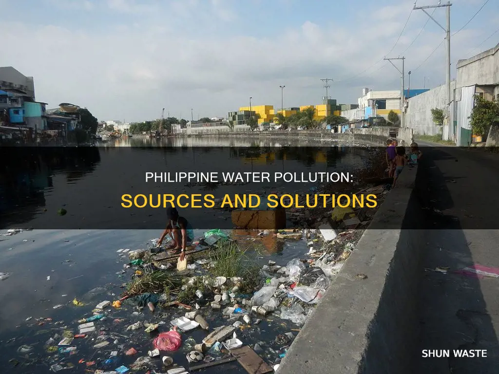 what are the sources of water pollution in the philippines