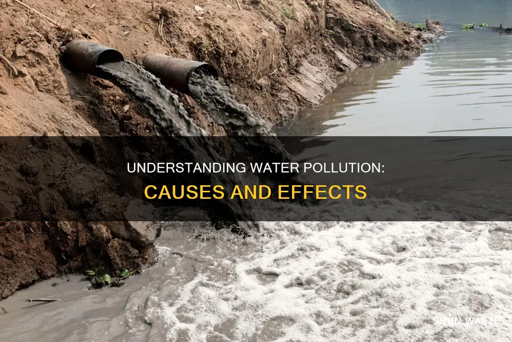 what are the things that cause water pollution