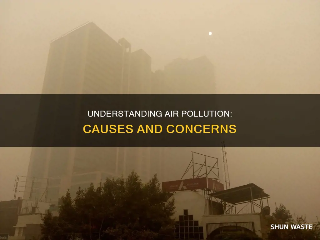 what are the things that causes air pollution