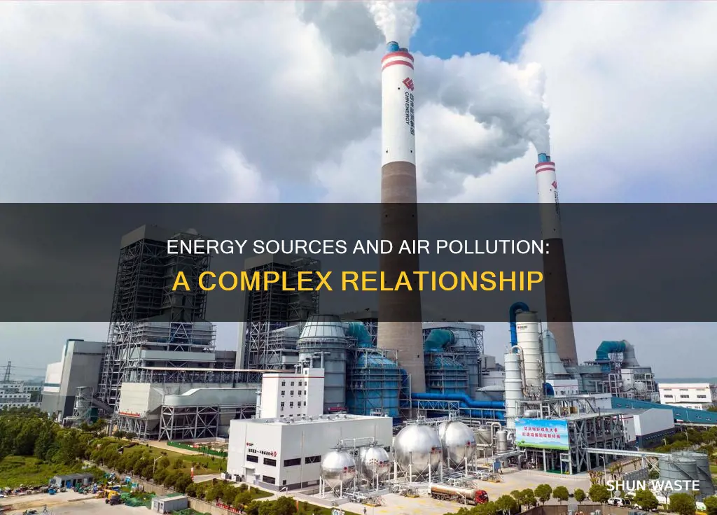 what are the two main sources of energy-related air pollution