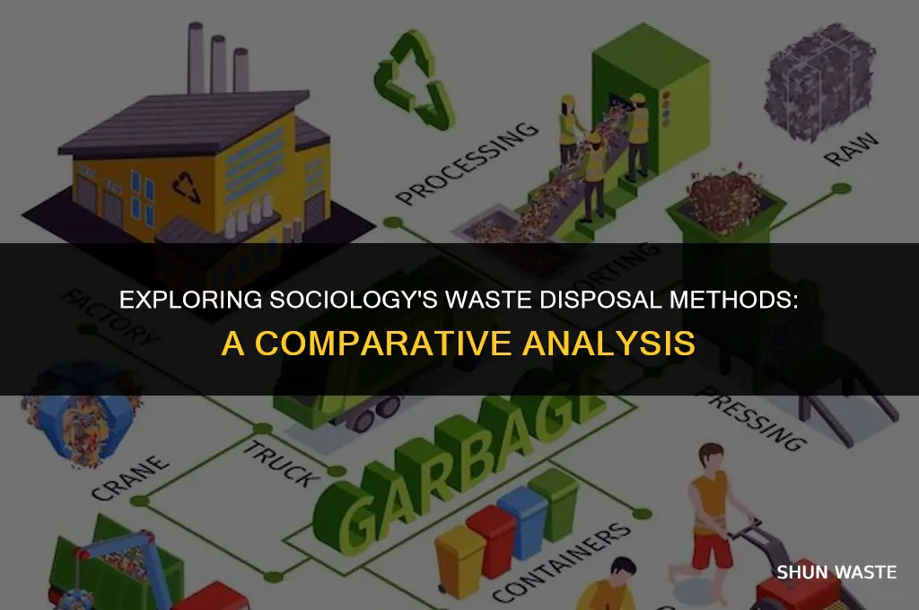 what are the two primary methods of waste disposal sociology