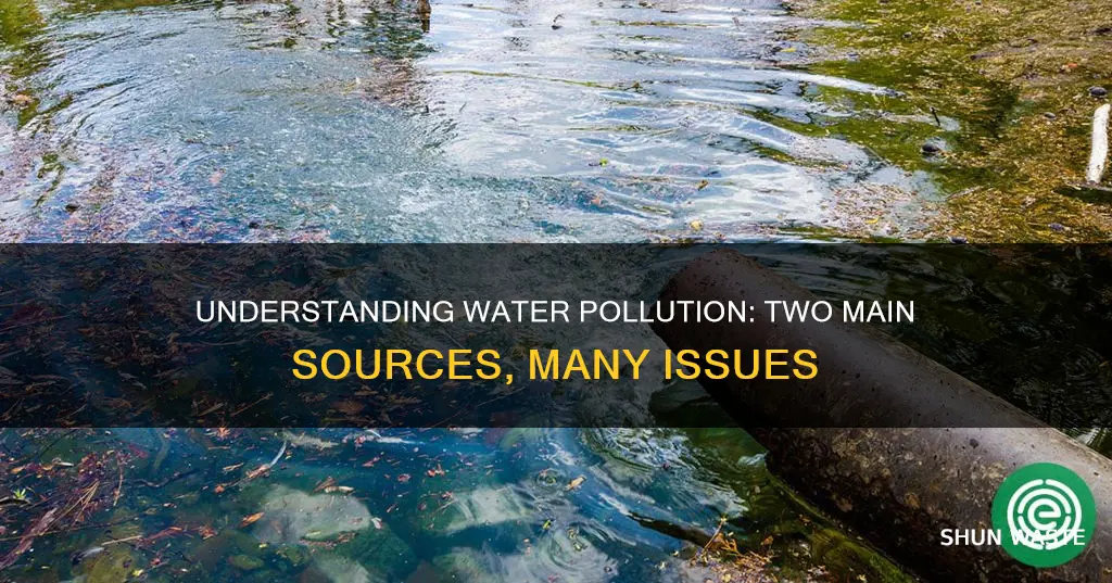 what are the two sources of water pollution