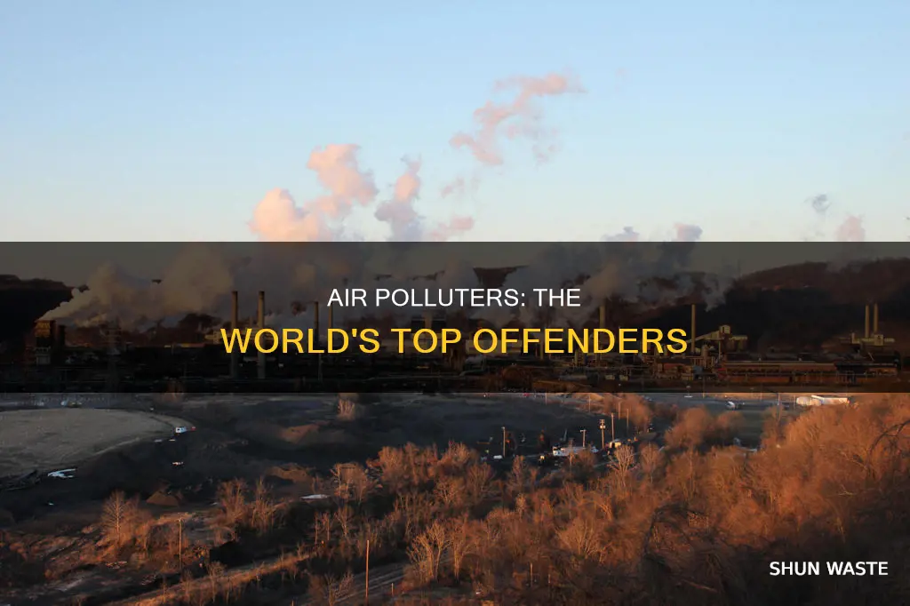 what are the worlds top air polluters