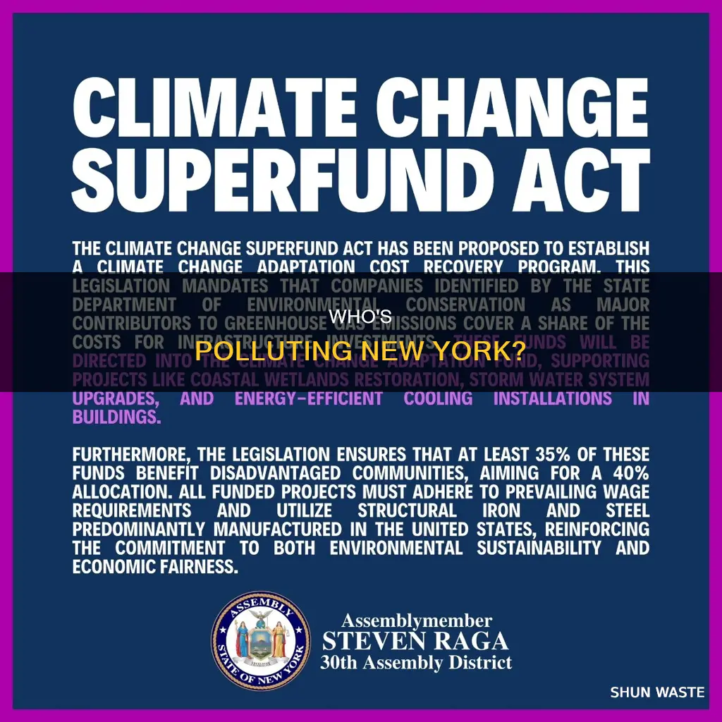 what are the worst polluters in ny