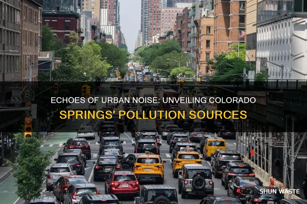 what are three causes of noise pollution in colorado springs