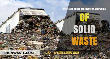 Effective Solid Waste Disposal: Three Sustainable Methods Explained