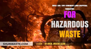 Exploring Hazardous Waste Disposal: Two Common Land Facilities