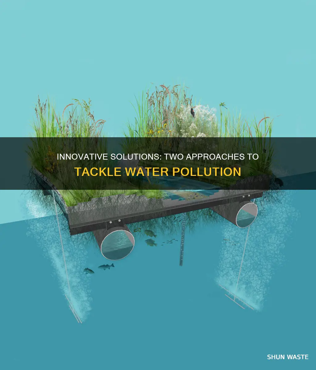 what are two ways to solve a water pollution problem