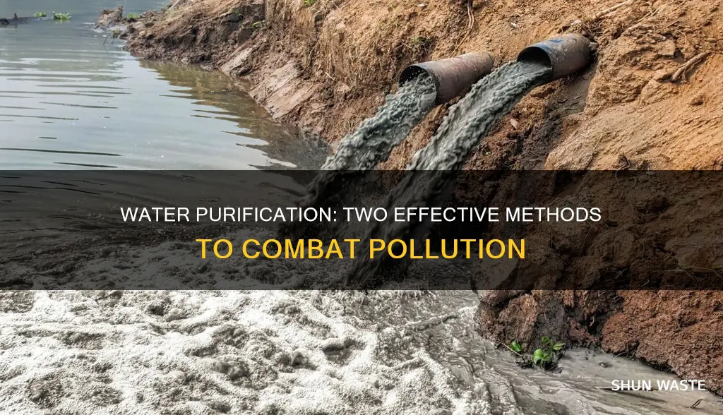 what are two ways water pollution is treated