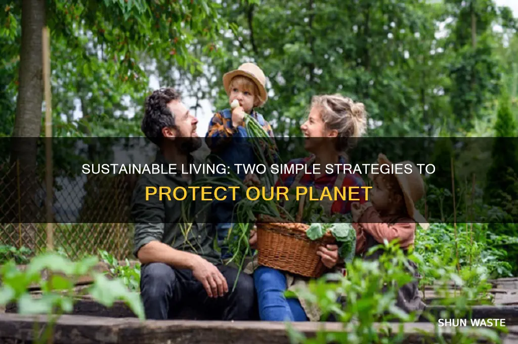 what are two ways we can benefit the environment