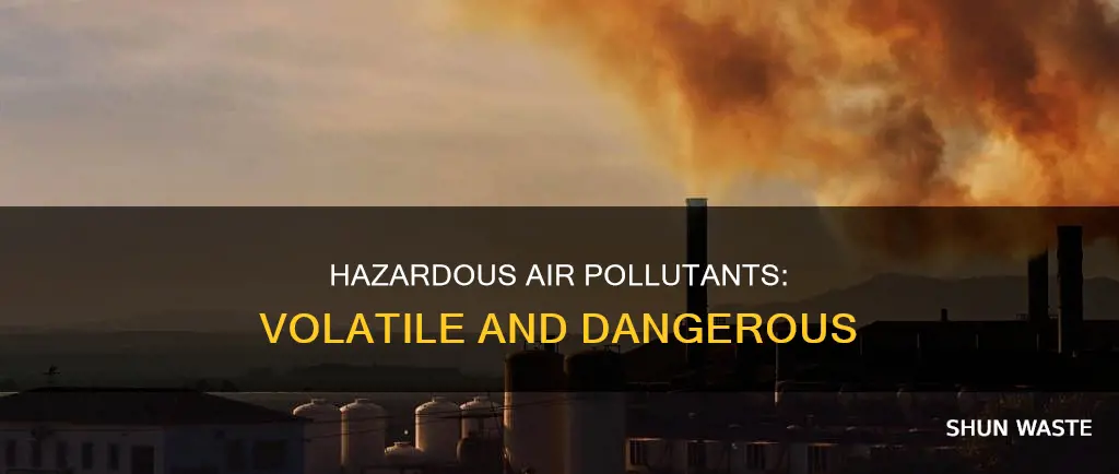 what are volatile hazardous air pollutants