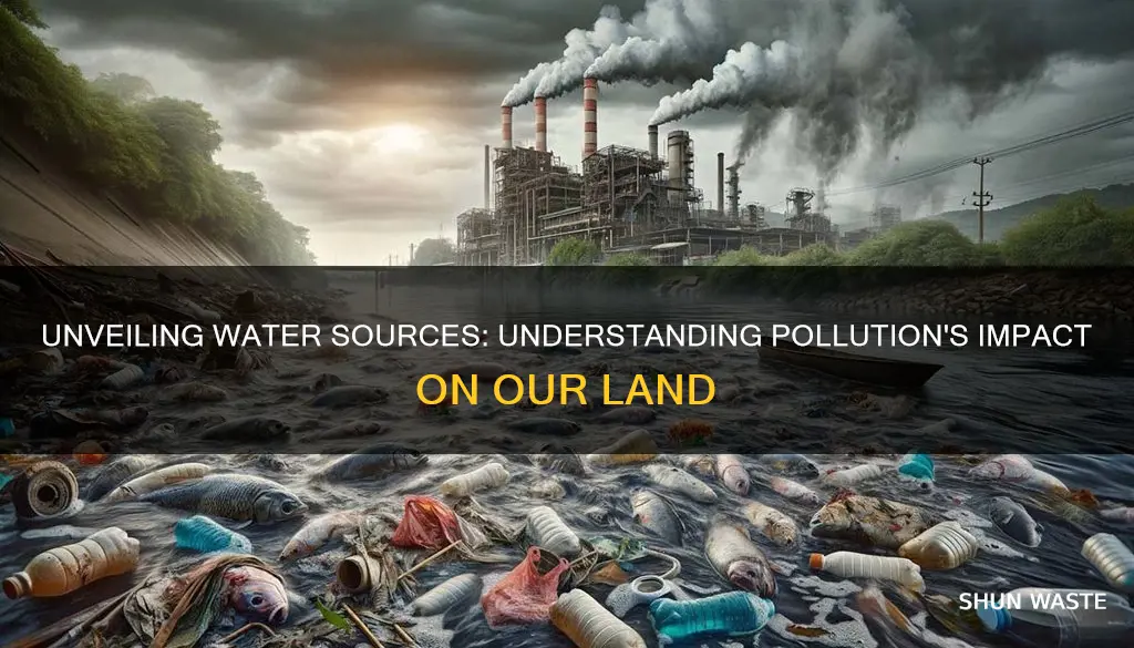 what are water sources and the land are polluted by