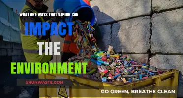 Vaping's Environmental Impact: Uncovering the Hidden Ecological Consequences