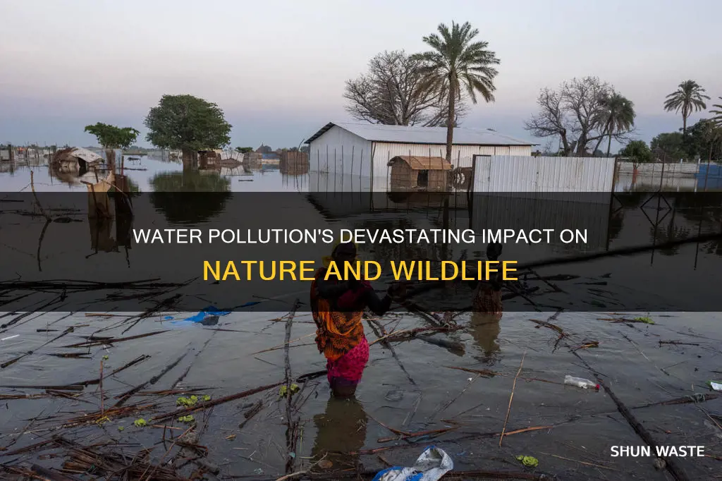 what are what things are most affected by water pollution