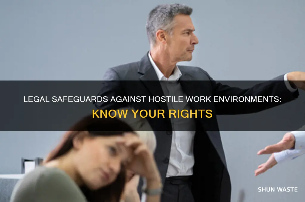 what are you protected by from a hostile work environment