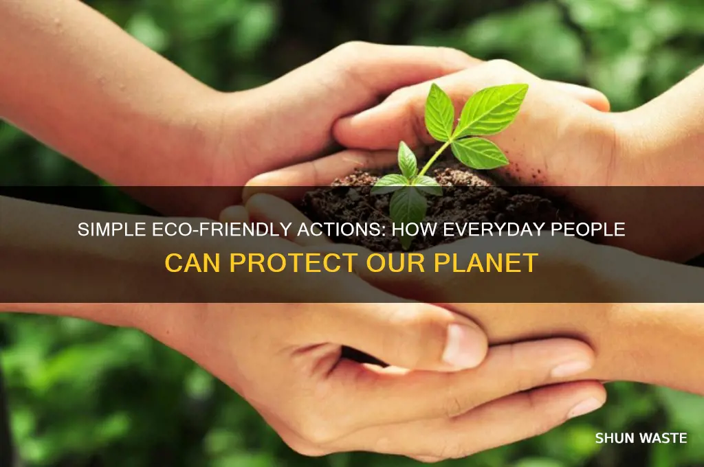 what average person can do to help environment