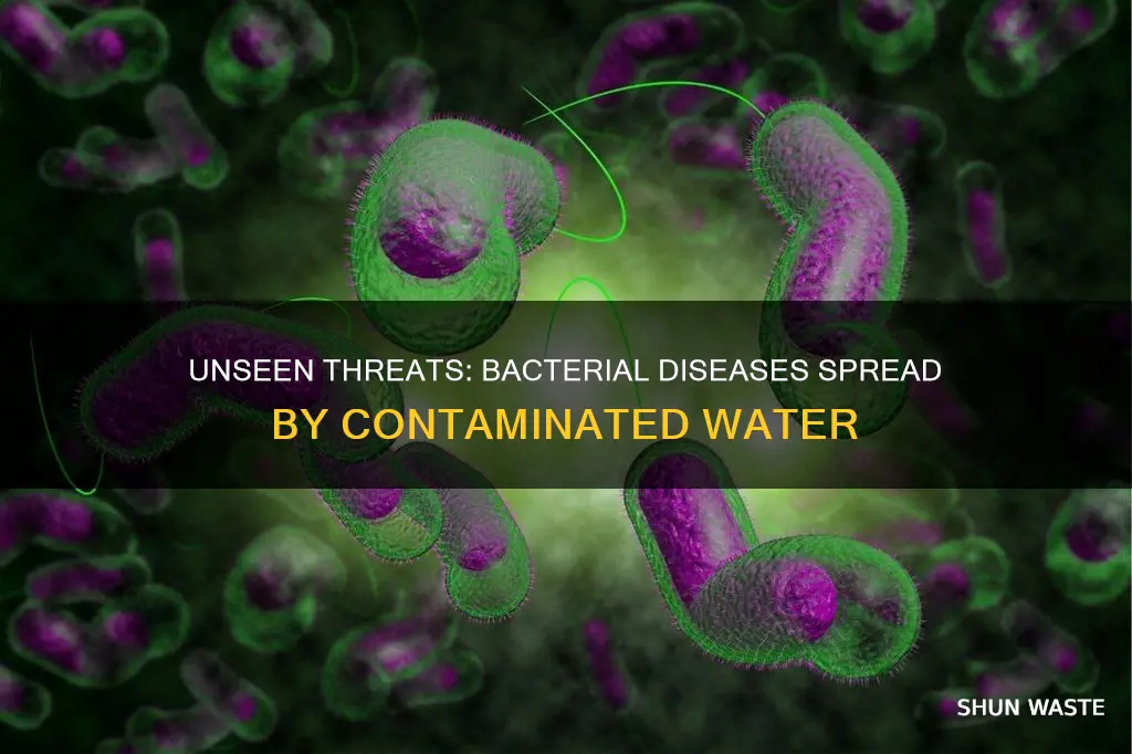 what bacterial diseases can be transmitted by polluted water