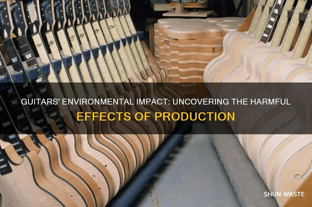 what bad things have guitars done to the environment