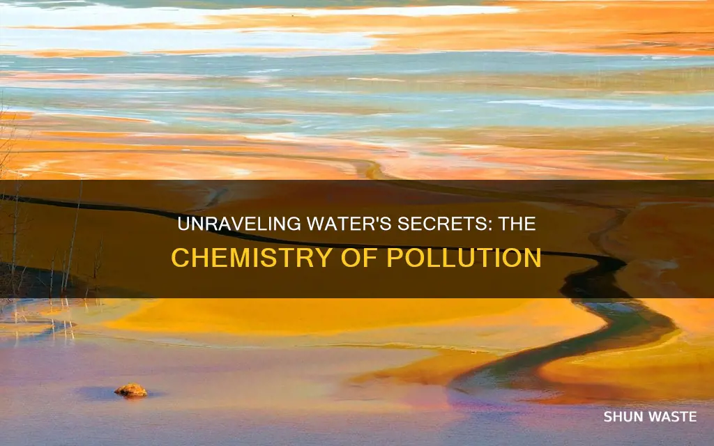 what branch of chemistry is water pollution