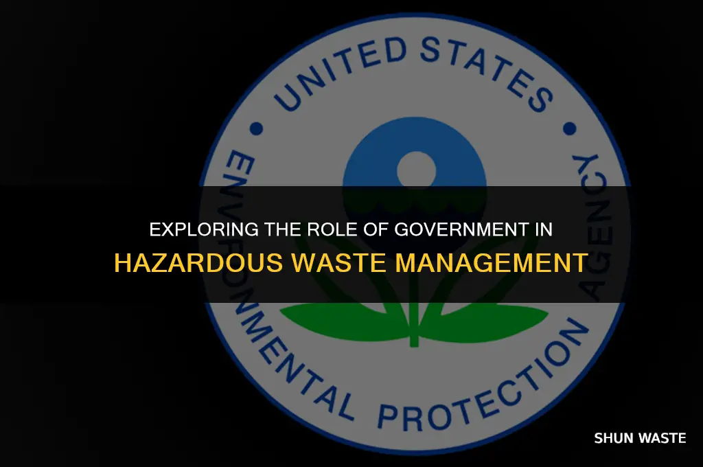 what branch of government handles hazardous waste