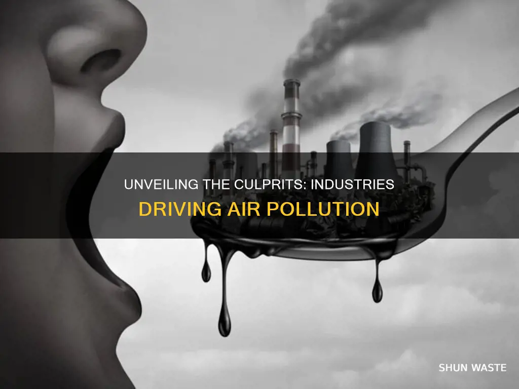 what businesses cause air pollution