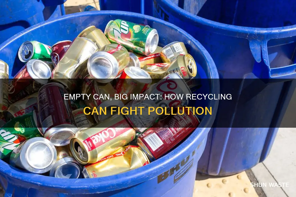 what can 1 empty can do in pollution