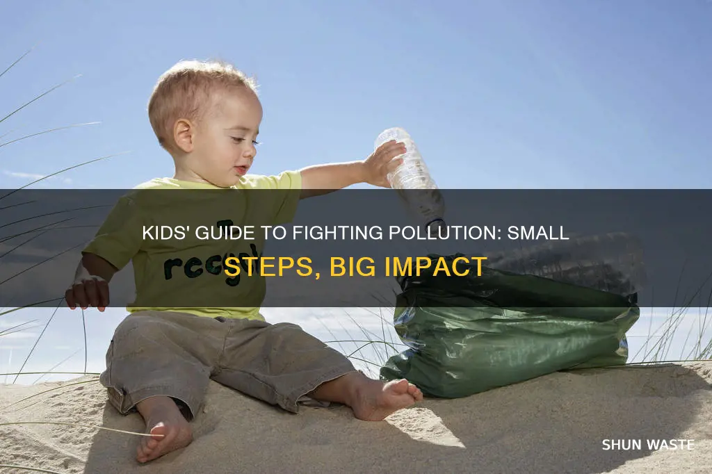 what can a child do to reduce pollution