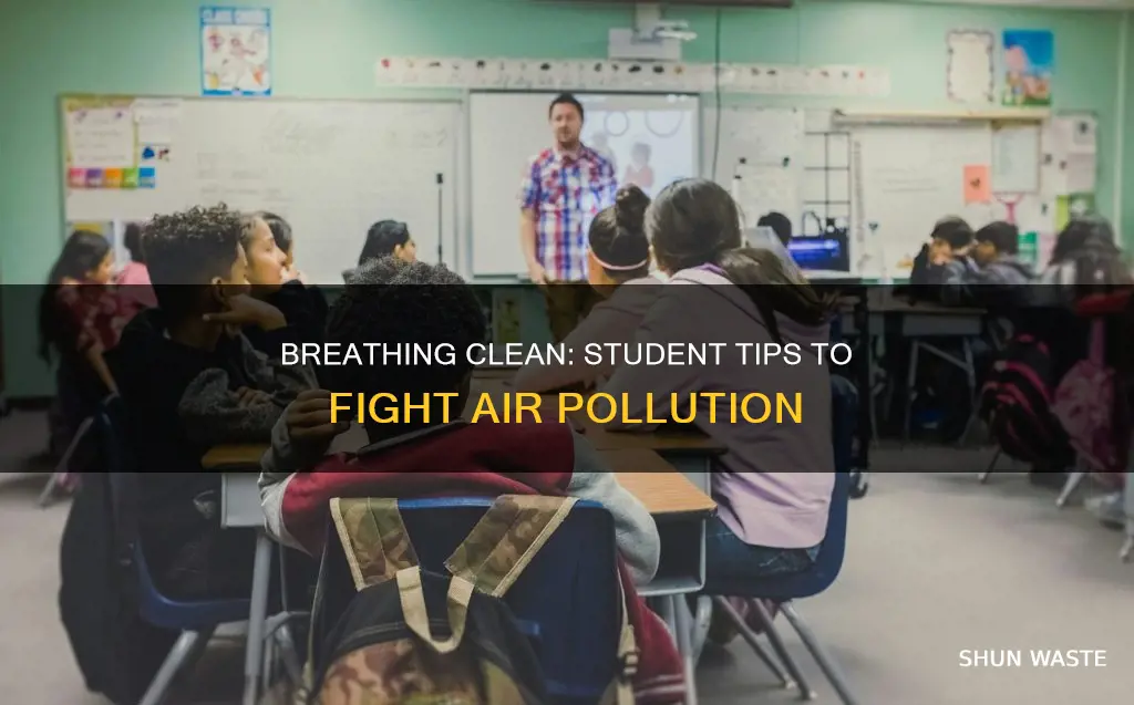 what can a student do to reduce air pollution