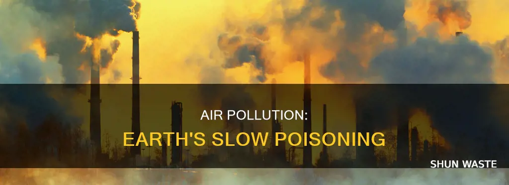 what can air pollution do to the earth