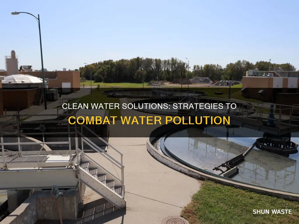 what can be done about polluted water