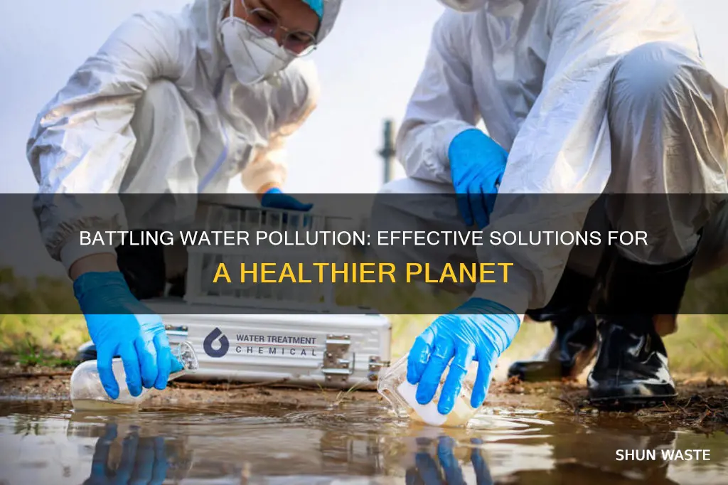 what can be done about water pollution