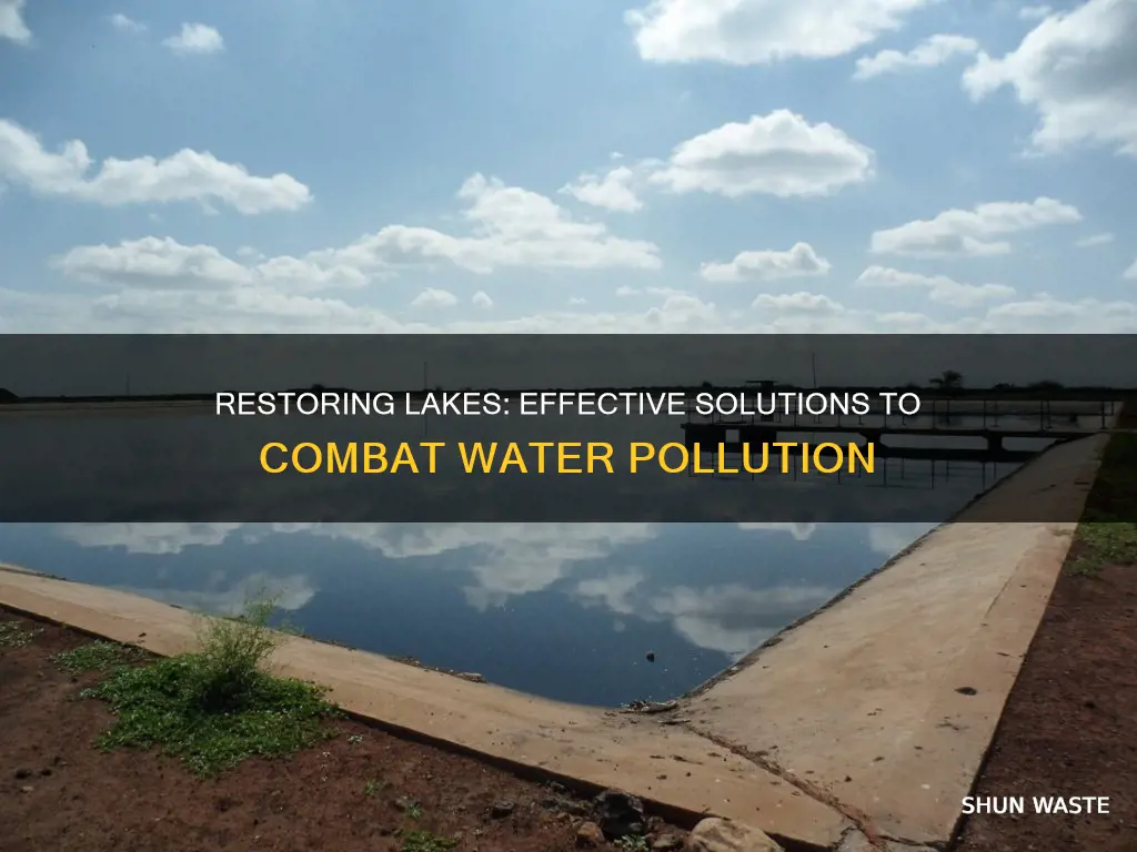 what can be done to fix lake water pollution