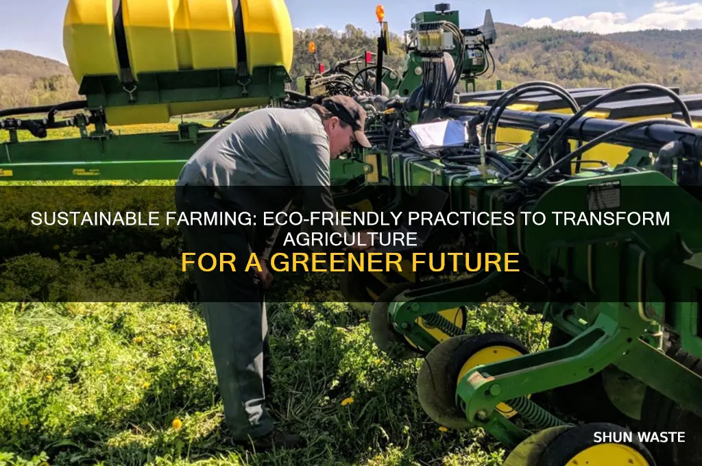 what can be done to make agriculture more environment friendly