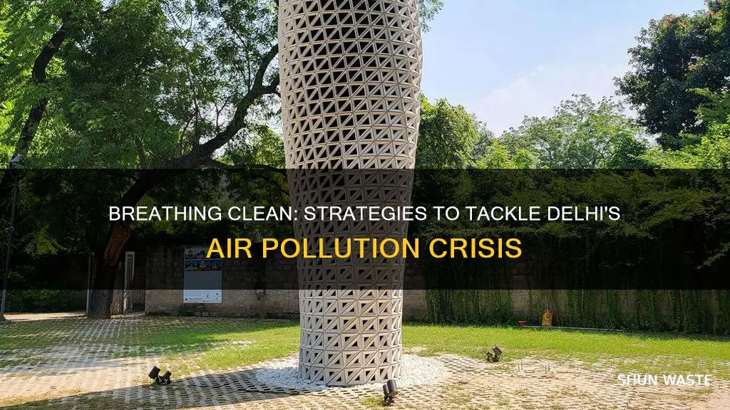 what can be done to reduce air pollution in delhi