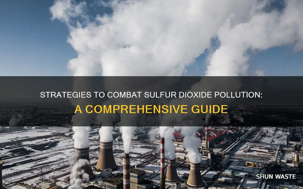 what can be done to reduce sulfur dioxide pollution