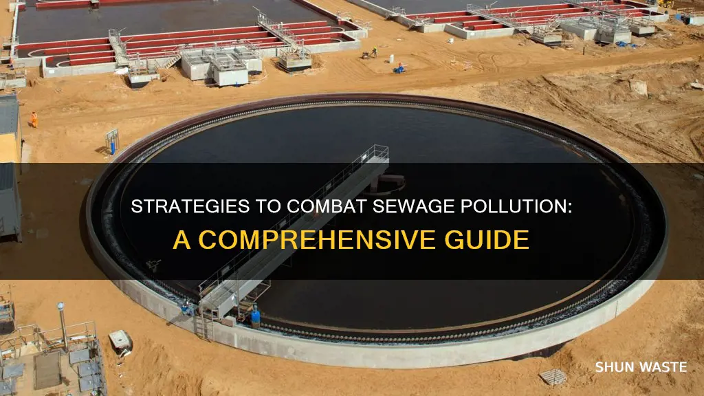 what can be done to stop sewage pollution