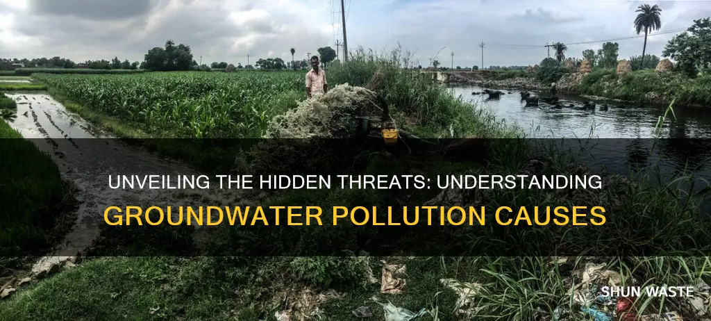 what can cause pollution in groundwater