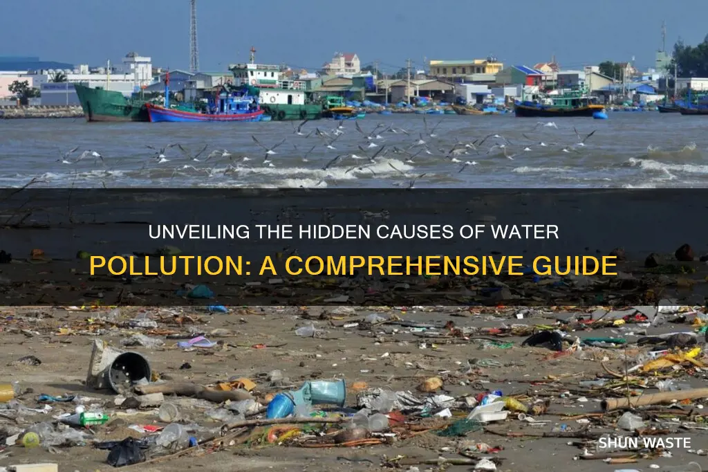 what can cause water pollution apex