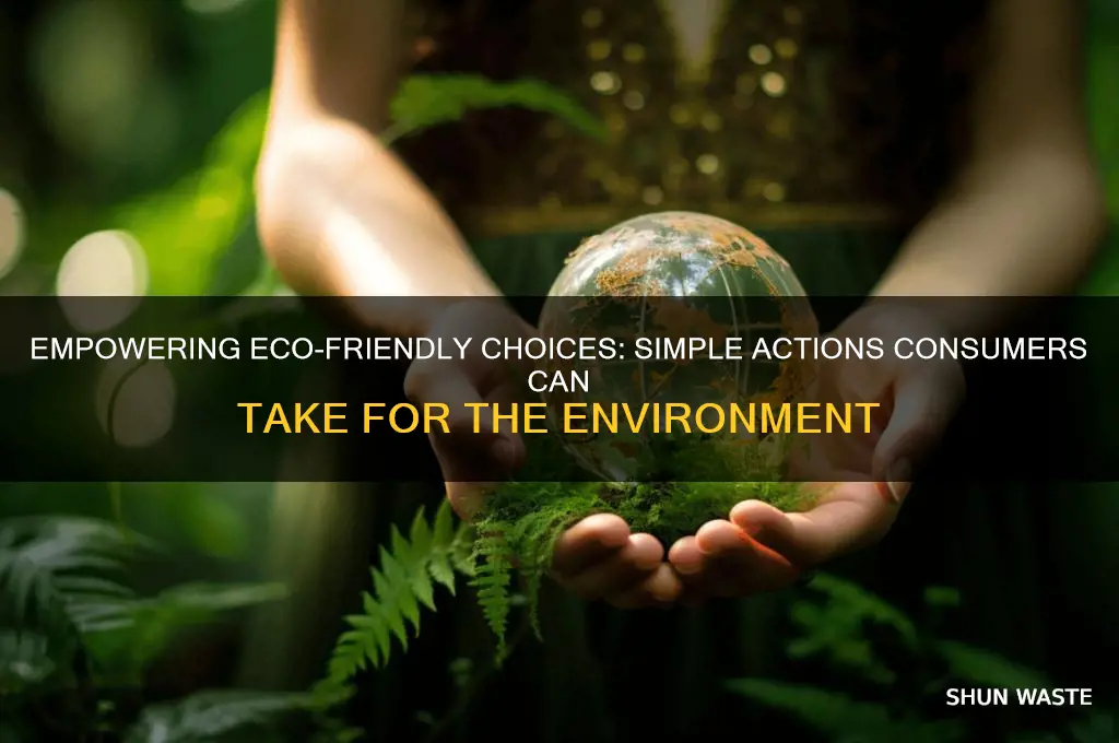 what can consumers do for the environment